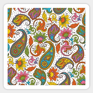 Paisley ornament Sticker